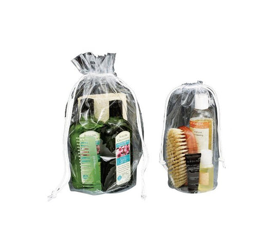 6 Inch Vinyl Drawstring Material Handling Bag - Image 1