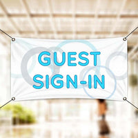 Megastore 3x1.5 ft UV Vinyl Banner w/ Grommets