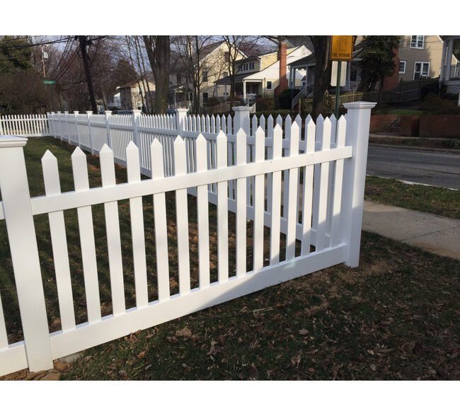 Durable Vinyl Picket Fences - Image 2