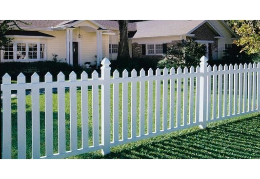 Durable Vinyl Picket Fences - Image 1