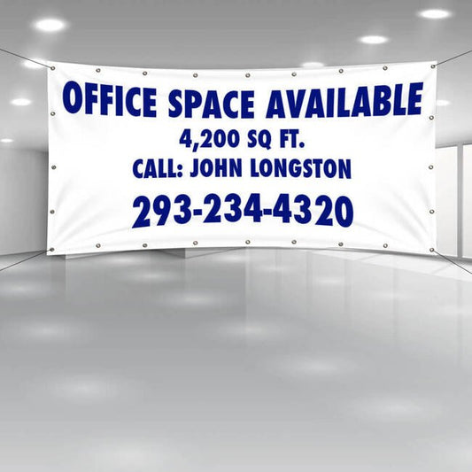 Commercial-Grade 8ft x 4ft Vinyl Banner with UV-Cured Inks - Image 1