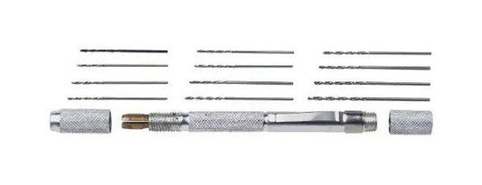 Excel Mini Pin Vise Set - Precision Hand Drill Tool - Image 1