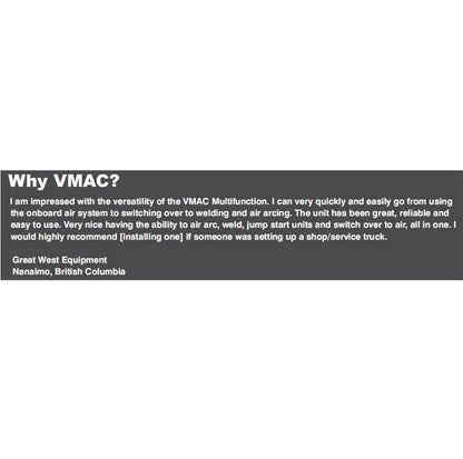 VMAC RAPTAIR-MF Diesel Drive Multifunction Air Compressor - Image 7