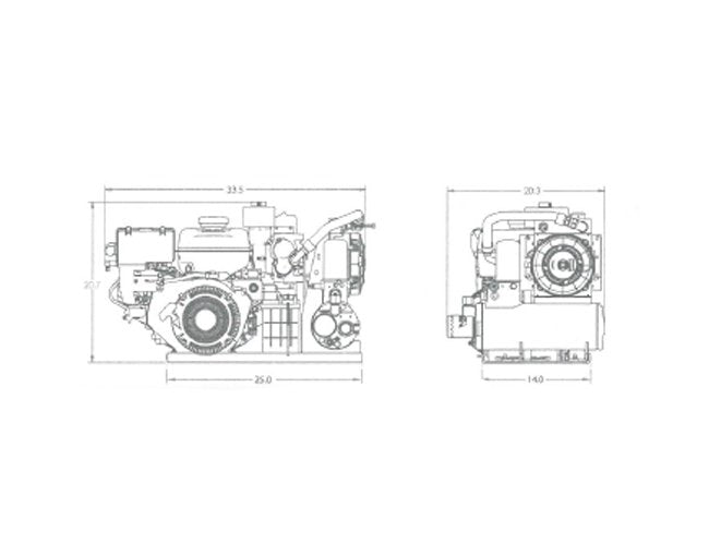 VMAC RAPTAIR-G30 Gas Drive Rotary Screw Air Compressor - Image 2