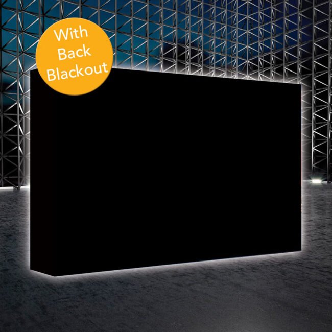 10ft Illuminated Pop Up Display with Double-Sided Fabric Print - Image 2