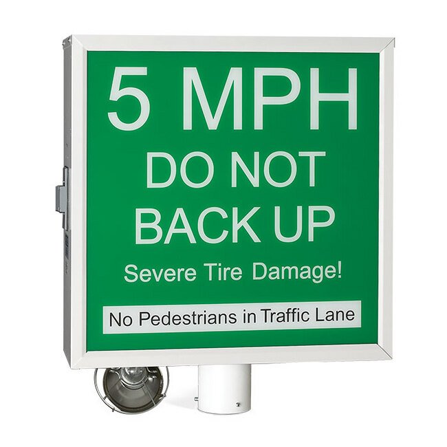 DoorKing Warning Sign for Traffic Control Systems - Image 4
