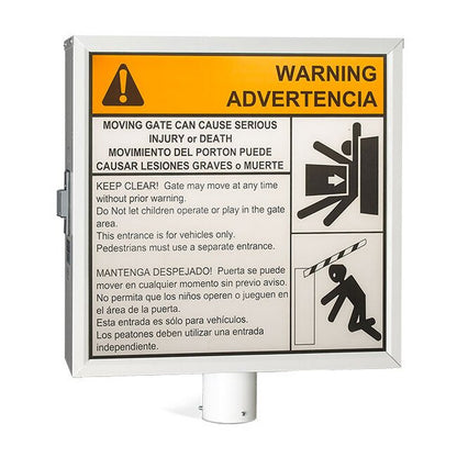 DoorKing Warning Sign for Traffic Control Systems - Image 5