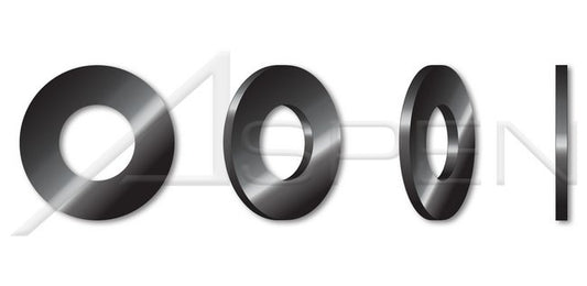 Steel Black Zinc SAE Pattern Flat Washer - Image 1