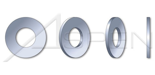 DIN 125 Type A/ISO 7089-7090 Metric Steel Zinc Plated Standard Flat Washer - Image 1