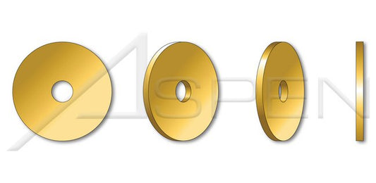 DIN 9021/ISO 7093 Metric Steel Yellow Zinc Fender Washer - Image 1