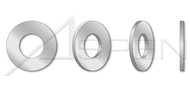 DIN 125 Type A/ISO 7089-7090 Metric Aluminum Standard Flat Washer - Image 1