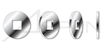 DIN 440/ISO 7094 Metric Type "V" Square Hole A4 Stainless Steel Standard Flat Washer