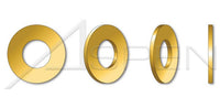 DIN 125 Type A/ISO 7089-7090 Metric Steel Yellow Zinc Standard Flat Washer