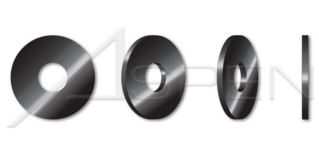 Steel Black Zinc USS Pattern Flat Washer - Image 1