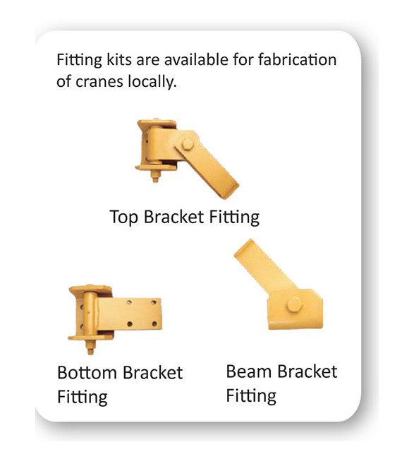 Gorbel WB100 Series Wall Bracket Performance Jib Cranes - Image 3