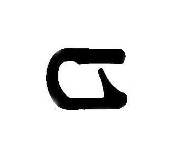 Flexible Vinyl Steel Core Trim - Black - Image 1