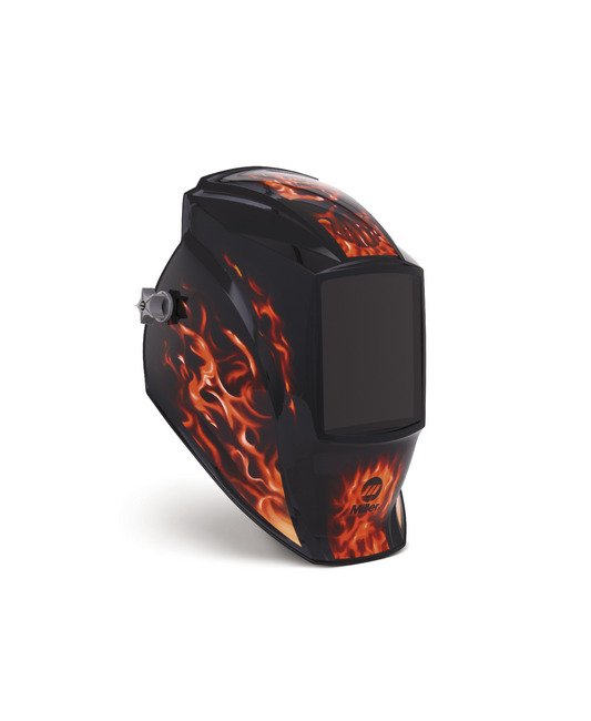 Miller Electric Auto-Darkening Helmet MP-10 Inferno - Image 1