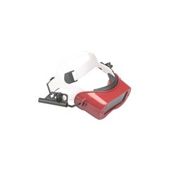 Jackson WA60 Red Welding Goggle with Shade 5 Lens - Image 1