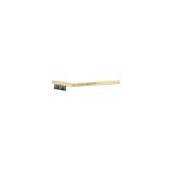 Curved Handle Stainless Steel Toothbrush 3 x 7 SS 330SS - Image 1