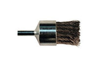 1 Inch Knot End Brush with .020 Stainless Steel Bristles