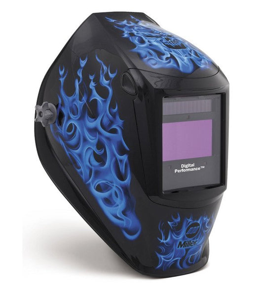 Miller Blue Rage Digital Performance Welding Helmet - Image 1