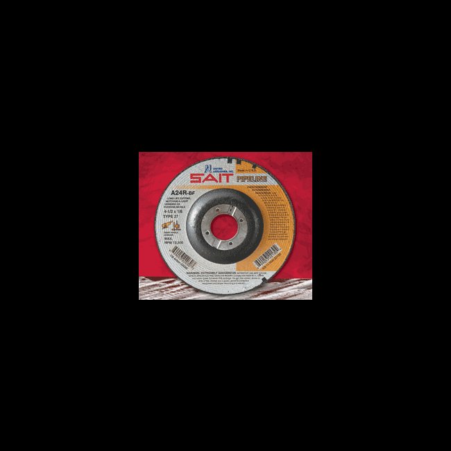 A24R Pipeline Cut-Off Wheel, 4 x 1/8 x 5/8", 25 Pack - Image 1