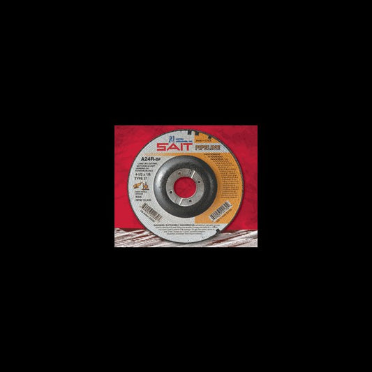 A24R Pipeline Cut-Off Wheel, 4 x 1/8 x 5/8", 25 Pack - Image 1
