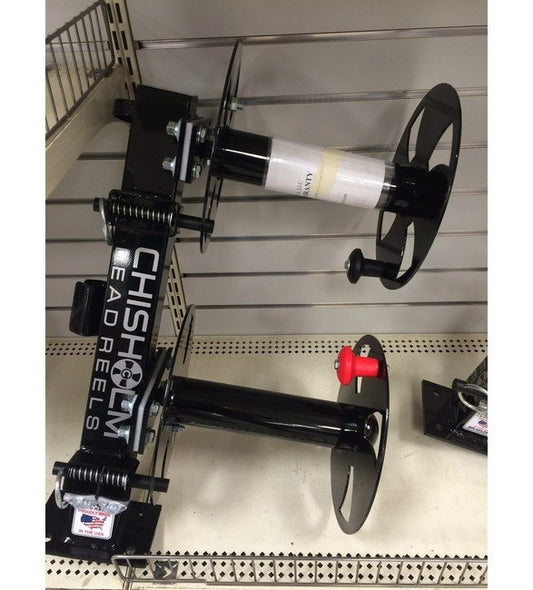 Heavy-Duty Double Fixed Base Welding Lead Reel - Image 1