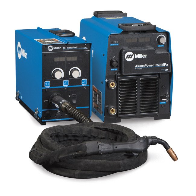 Miller Alumafeed Welding System with 35 ft XR Aluma-Pro A - Image 1
