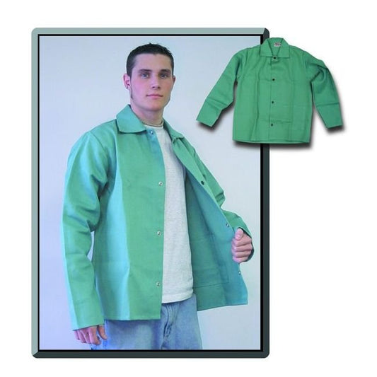 Weldmark Green Cotton Jacket 30 inch FR7A - Image 1