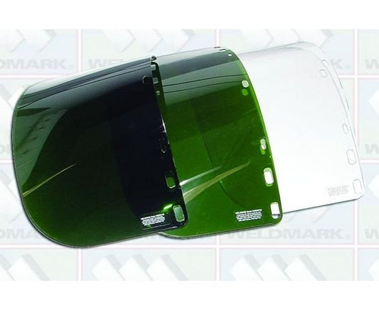 Dark Green Welding Visor 8 x 15-1/2 x .060 - Image 1