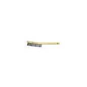 Curved Handle Welding Brush 3 x 19 CS - Image 1