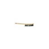 Industrial Grade Stainless Steel Curved Handle Scratch Brush 3 x 19 - Image 1
