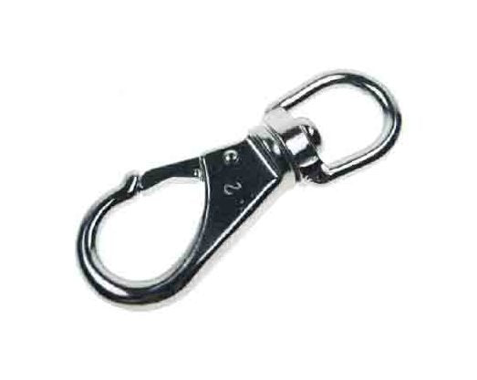 Stainless Steel Swivel Eye Snap Hook - Type 316 Precision Cast - Image 1