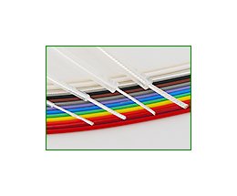 Wiremax Gray High Voltage FEP Wire - 2.54mm O.D. (30 kV, 20 AWG) - Image 1
