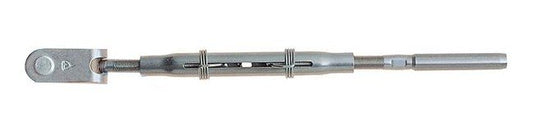 Stainless Steel Tubular Turnbuckles - Jaw & Machine Swage, Positive Locking - Image 1