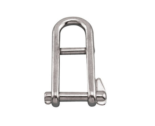 316 Stainless Steel Halyard Shackle - 3/16 Inch Size A with Key Pin - Image 1