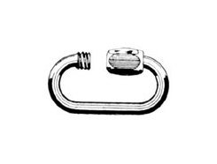 Stainless Steel Quick Links - T316 Grade, 1/4" x 2-1/4" - Image 1