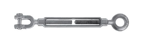 Chicago Hardware & Fixture Drop Forged Turnbuckle - Made in USA, Hot Galvanized - Image 1