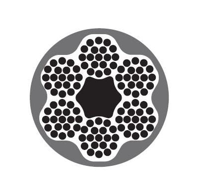 6x19 Galv PVC - Image 1