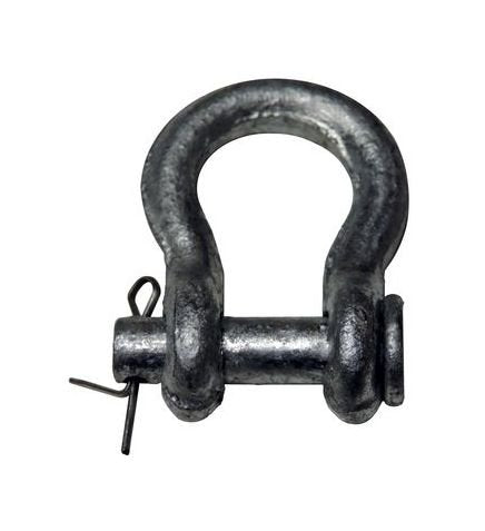 Galvanized Drop Forged Anchor Shackles - 1.125in - Image 1