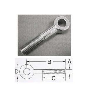 Stainless Steel T316 Cold Forged Eye Bolt UNC Threads - Image 1