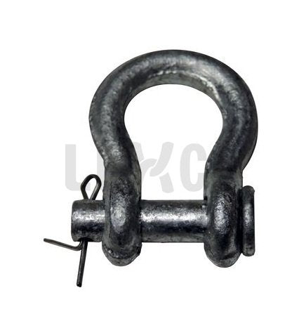 Galvanized Drop Forged Round Pin Anchor Shackle - Image 1
