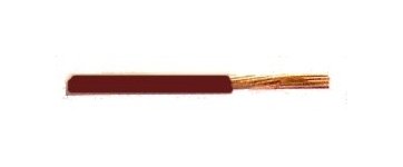 80º C Rated Primary Single Conductor Copper Wire - 12 Gauge, Brown, 100 ft - Image 3