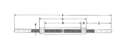 Galvanized Drop Forged Stub End Turnbuckle - Image 2