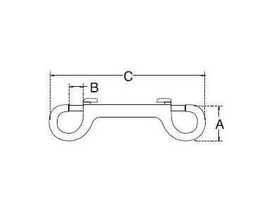 Stainless Steel Double Bolt Snap - Type 316 Precision Cast - Image 2