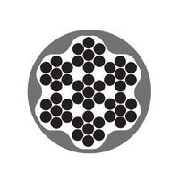 7x7 Galv PVC Cable
