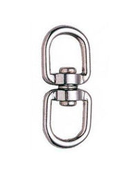 Nickel-Plated Light-Duty Swivel for Rust-Proof Wire Rope Applications