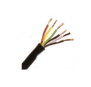 Copper Multi-Conductor Trailer Cable - 14/6 Gauge, 500 ft - Image 1