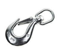 Stainless Steel Swivel Eye Hook